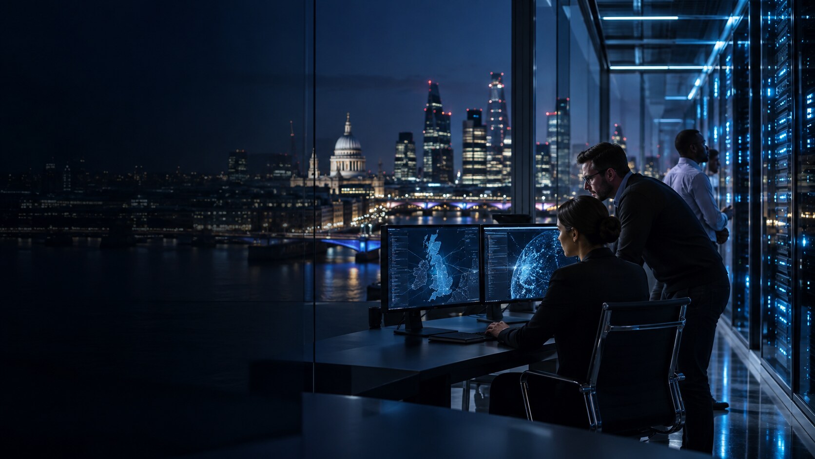 Secure technology infrastructure supporting UK organisations